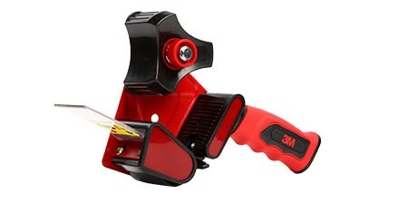 Imagem de um dispensador de fita manual 3M.
