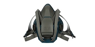 Image of 3M Rugged Comfort Quick Latch Half Mask Reusable Respirator
