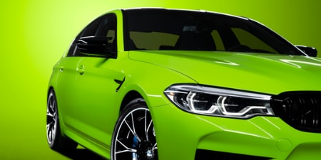 green car wrap

