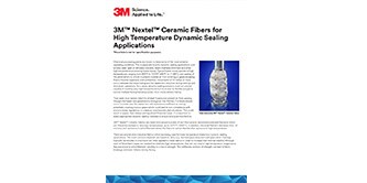Estudo das Fibras Cerâmicas 3M™ Nextel™ para Aplicações de Vedação Dinâmica em Alta Temperatura.
