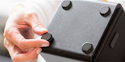 Amortecem as vibrações
