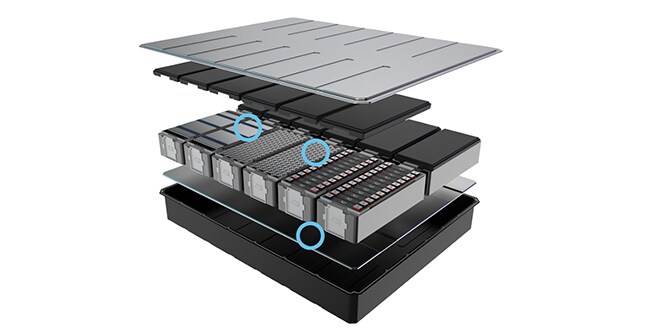 Imagem mostrando como as Microesferas de Vidro 3M podem ser utilizadas em adesivos e preenchimentos de lacunas.
