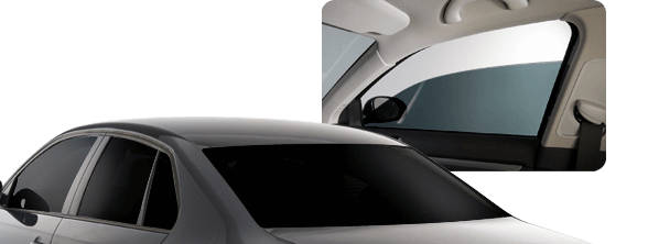 Vidro automotivo com a película de vidro 3M Color Stable 5%
