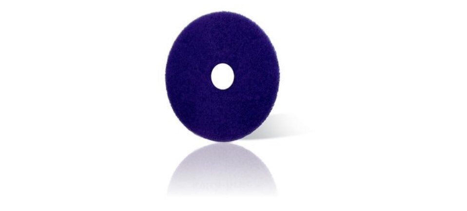 Disco Roxo Diamante Scotch-Brite™ para Tratamento de Pisos
