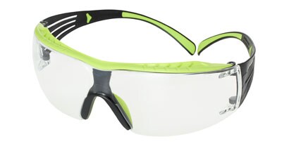 a pair of 3M SecureFit 400X safety glasses
