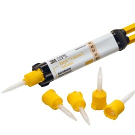 As restaurações são cimentadas facilmente com o Cimento Resinoso Autoadesivo RelyX™ Unicem 2