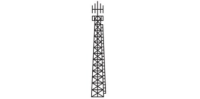 Icon of tower with ladder

