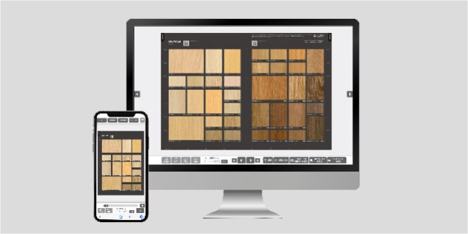 Preview of Interactive Catalog on Devices
