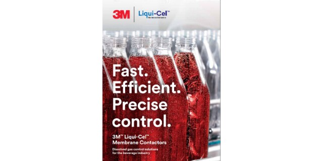 3M™ Liqui-Cel™ Membrane Contactors for Beverage Production Brochure Cover
