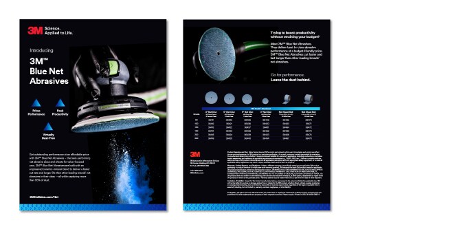 PDF vendas abrasivos Blue Net 3M
