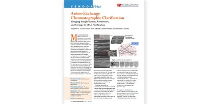 Thumbnail of Anion-Exchange Chromatographic Clarification: Bringing Simplification, Robustness, and Savings to MAb Purification Paper
