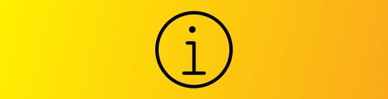 Ícone de informação.
