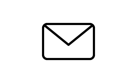 ícone de envelope.
