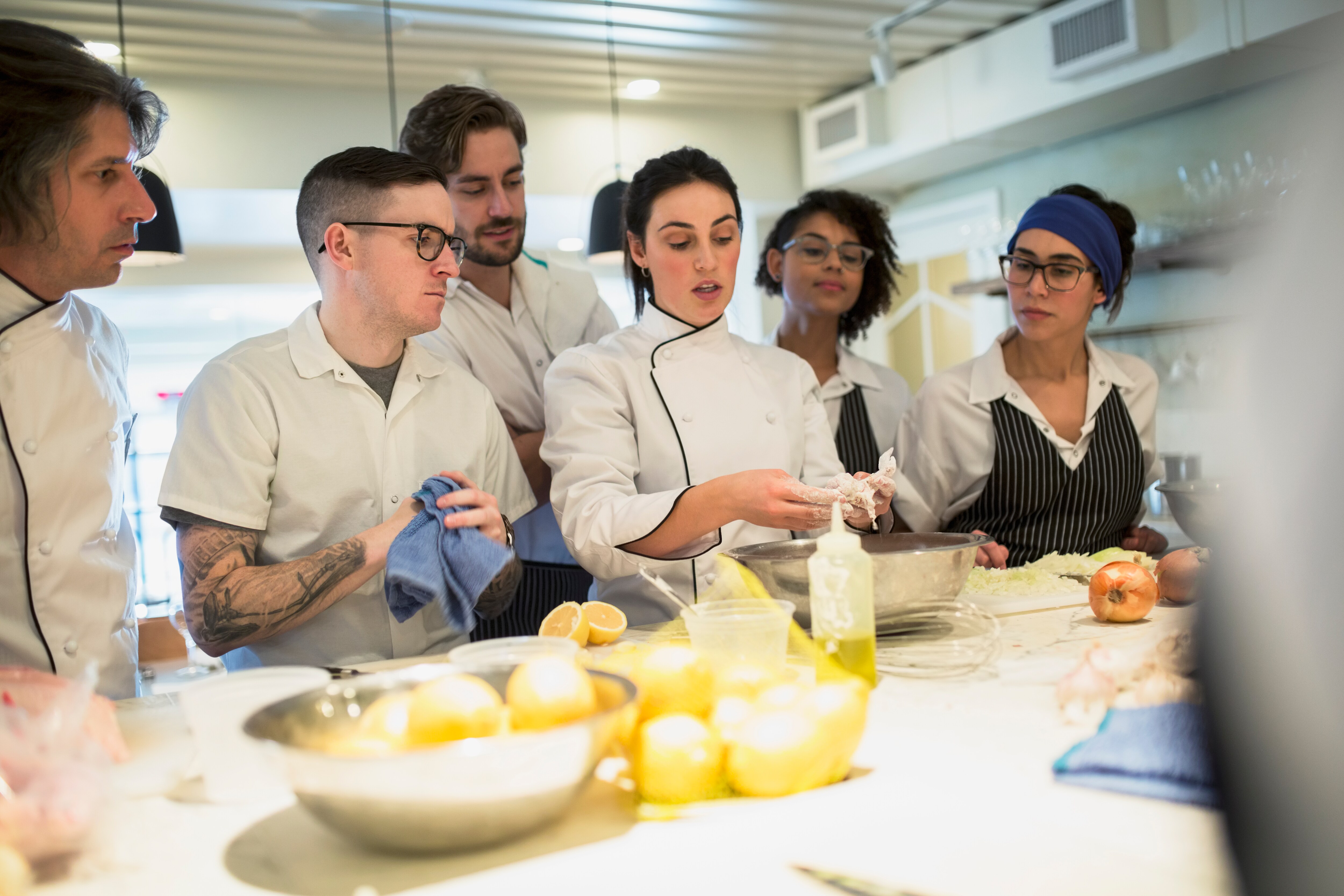 barista improving the quality of their beverages and food by focusing on the restaurants water quality

