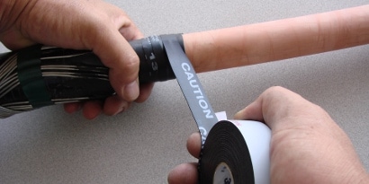 An image of Scotch® Electrical Semi-Conducting Tape 13 roll and box
