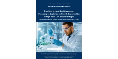 Thumbnail of Transition to Next Gen Downstream Processing to Capitalize on Growth Opportunities in High-Value Low-Volume Biologics Paper
