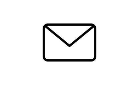 ícone de envelope.
