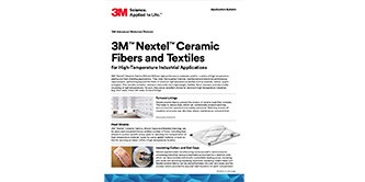 Estudo das Aplicações em Alta Temperatura das Fibras e Têxteis Cerâmicos 3M™ Nextel™.
