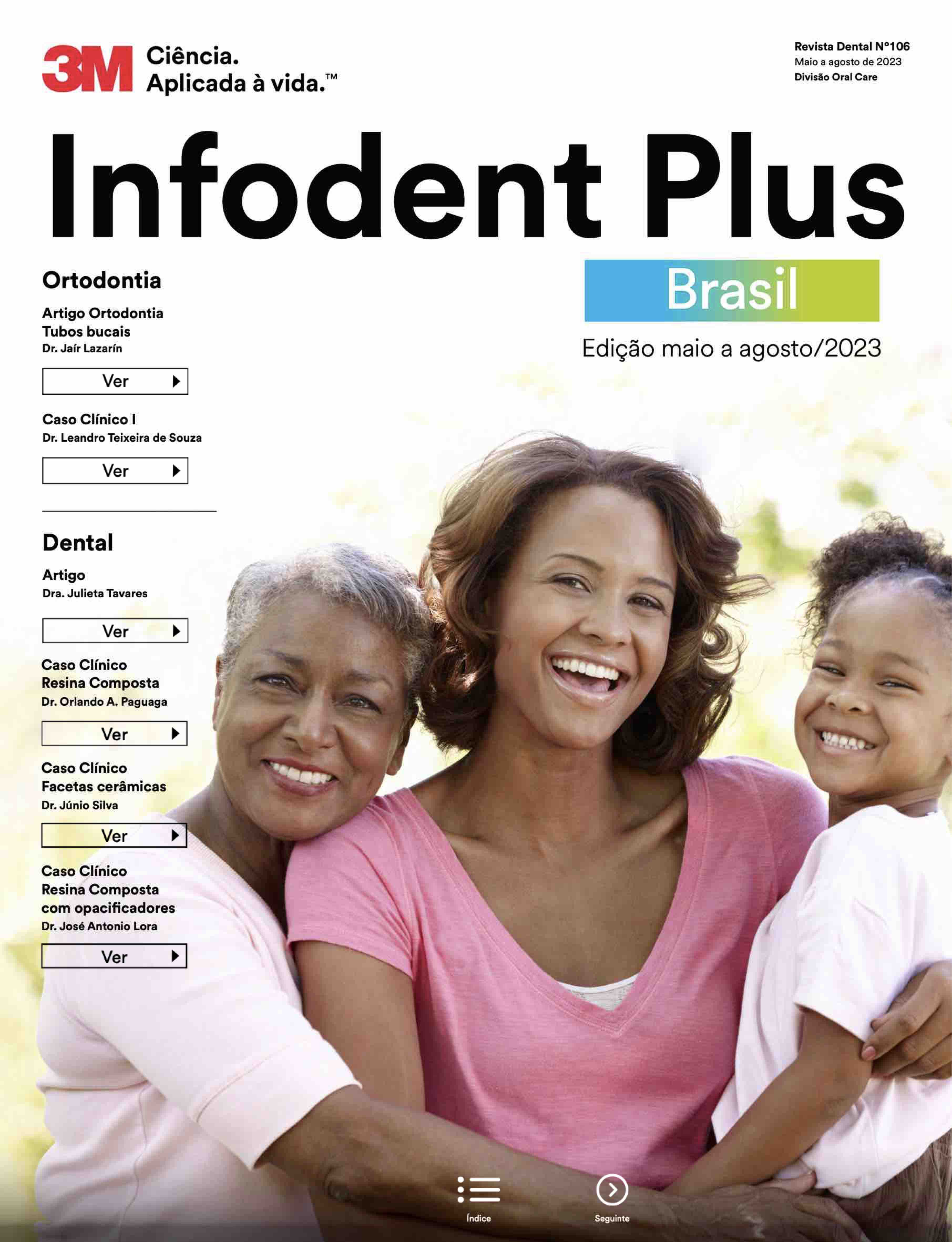 Capa da revista infodent 103 do Brasil