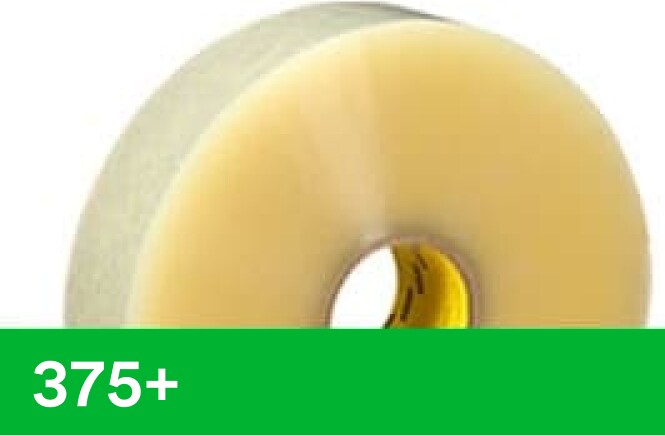 Imagem de um rolo de fita 375+.
