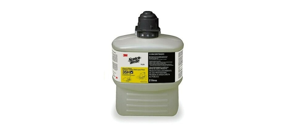 3M™ Clean & Shine Limpeza e Brilho Diário para Pisos 35H, 2 Litros, 6/Caixa
