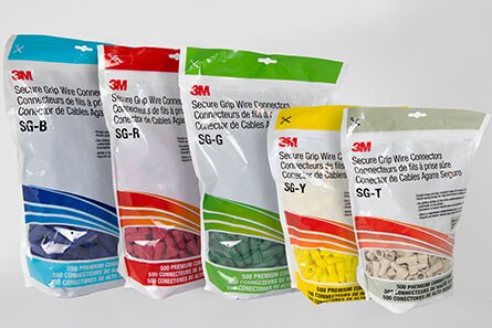 Conectores de Fios Secure Grip.
