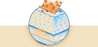 Ícone de meio filtrante resistente a bolo 3M
