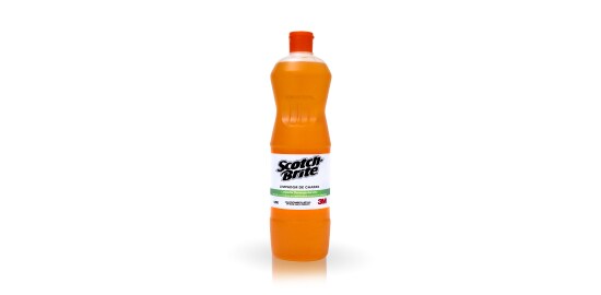 Frasco de Limpador de Chapas Pronto Uso Scotch-Brite™ Profissional de 1 litro. 
