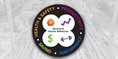 Image of the key features of acrylic adhesives
