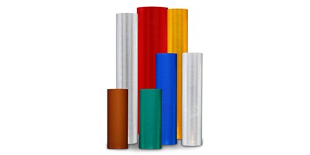 Conjunto de Películas Refletivas de variadas cores.
